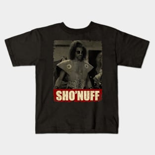 Sho Nuff - RETRO STYLE Kids T-Shirt